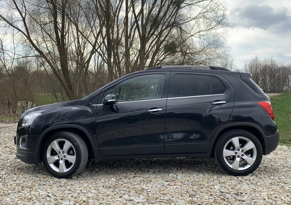 Chevrolet Trax cena 34900 przebieg: 237580, rok produkcji 2014 z Wrocław małe 742